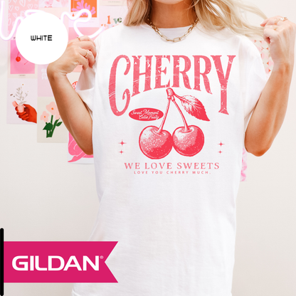 Cherry Cutie Fruity Graphic Top