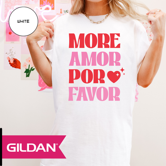 More Amor Por Favor Graphic Top