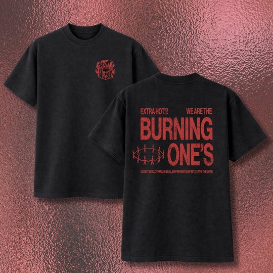 Burning Ones Stronghold Church | Shaka Wear Heavyweight T-Shirt