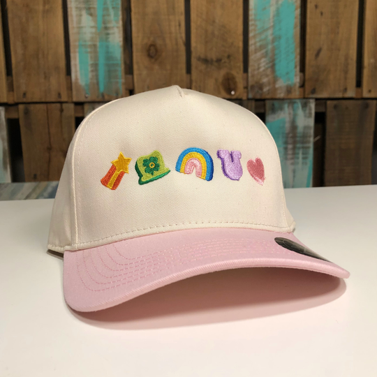 LUCKY CHARMS Hat Embroidered Trucker Cap, St Patty's Day Trendy Gift For Her