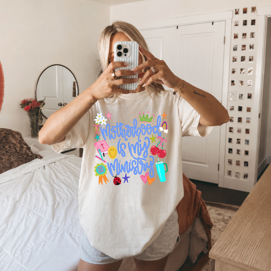 My Ministry DTG Printed Comfort Colors Graphic T-Shirt