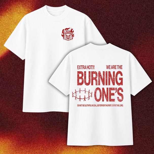 Burning Ones Stronghold Church | Shaka Wear Heavyweight T-Shirt