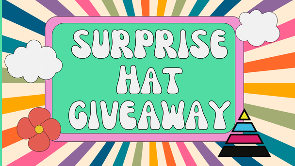 Surprise Embroidered Hat | Surprise Design | Unisex Hat