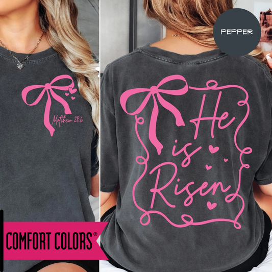 He Is Risen Graphic Top