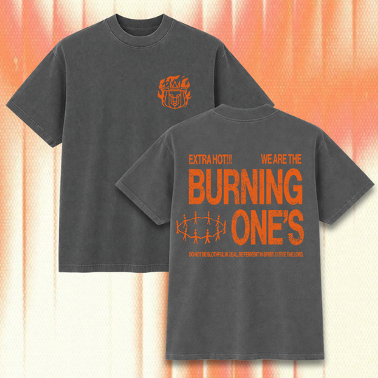 Burning Ones Stronghold Church | Shaka Wear Heavyweight T-Shirt