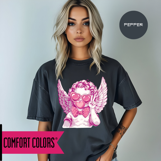 Valentines Angel Graphic Top