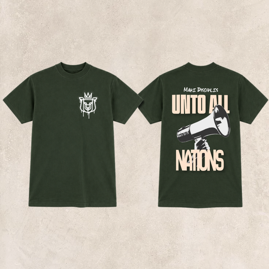 Make Disciples Stronghold Church | Shaka Wear Heavyweight T-Shirt