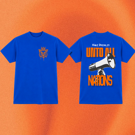 Make Disciples Stronghold Church | Shaka Wear Heavyweight T-Shirt