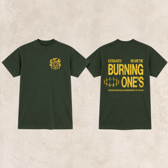 Burning Ones Stronghold Church | Shaka Wear Heavyweight T-Shirt