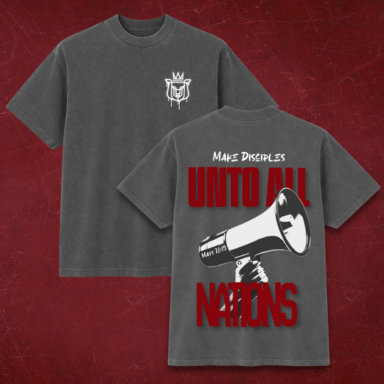 Make Disciples Stronghold Church | Shaka Wear Heavyweight T-Shirt