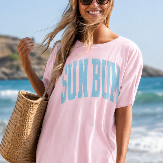 Sun Bum DTG Printed Summer Comfort Colors Graphic Tee