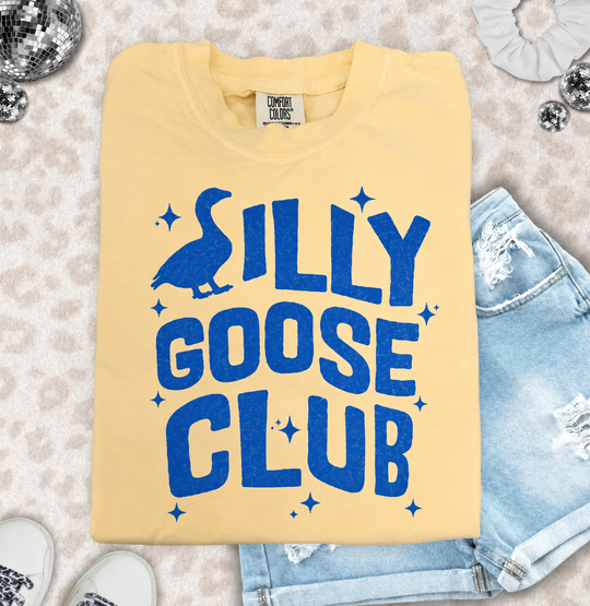 Silly Goose Club Comfort Colors Graphic Tee
