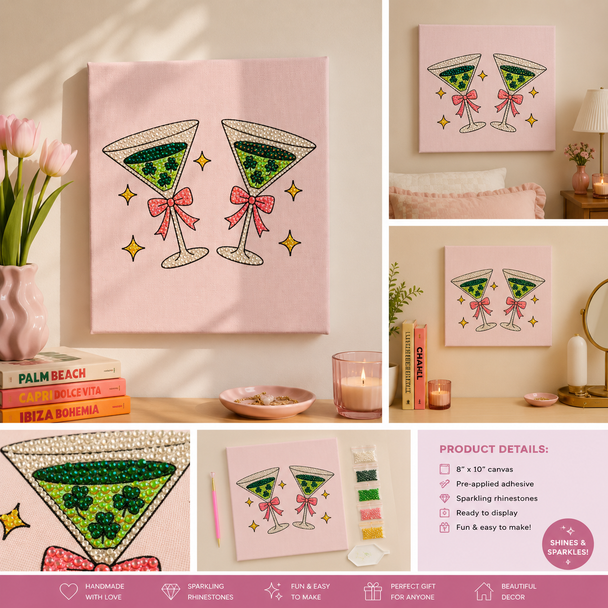 Lucky Tini 8x10 Bedazzle Kit