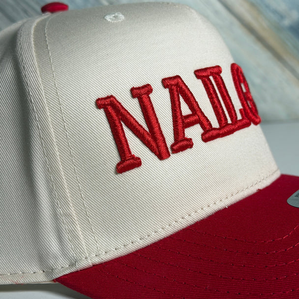 NAILGRL Hat Embroidered Baseball Cap, Nail Tech Manicurist Gift Trendy Accessory