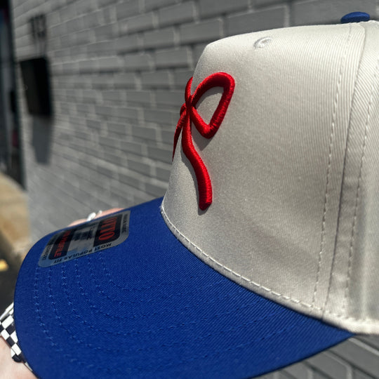 Bow 4th of July Embroidered Trucker Hat