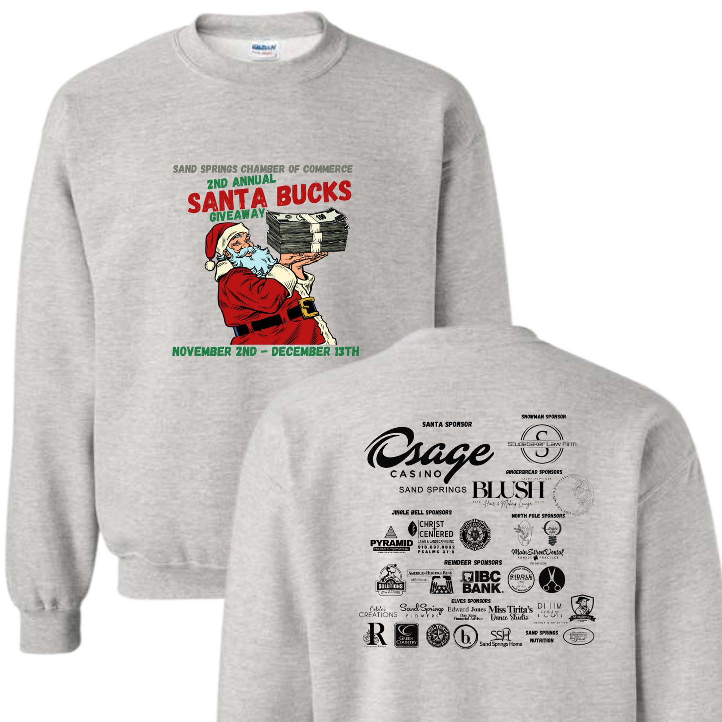 Santa Bucks Crewneck