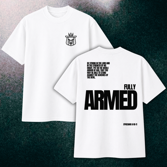 Fully Armed Stronghold Church | Shaka Wear Heavyweight T-Shirt