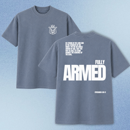 Fully Armed Stronghold Church | Shaka Wear Heavyweight T-Shirt