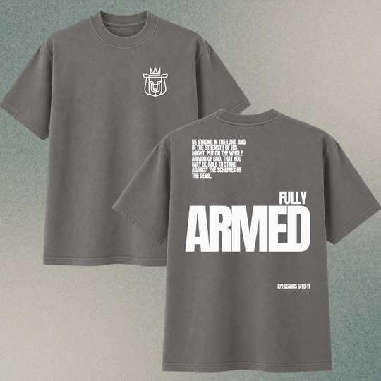 Fully Armed Stronghold Church | Shaka Wear Heavyweight T-Shirt