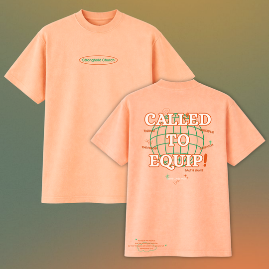 Called to Equip Stronghold Church Graphic Tee | Shaka Wear Heavyweight T-Shirt