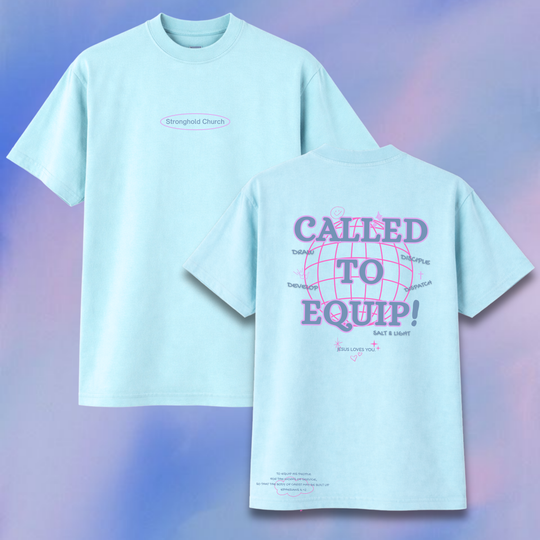 Called to Equip Stronghold Church Graphic Tee | Shaka Wear Heavyweight T-Shirt
