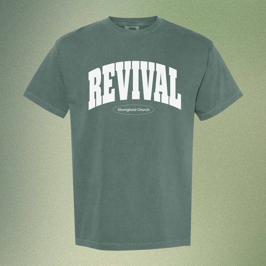 Revival Stronghold Church Graphic Tee | Shaka Wear - Comfort Color T-Shirt