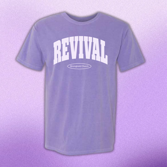 Revival Stronghold Church Graphic Tee | Shaka Wear - Comfort Color T-Shirt