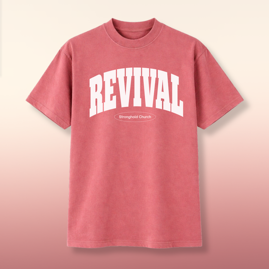Revival Stronghold Church Graphic Tee | Shaka Wear - Comfort Color T-Shirt