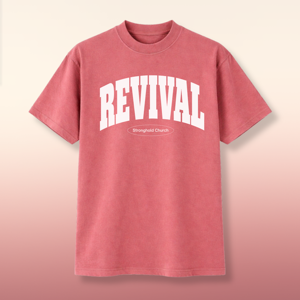 Revival Stronghold Church Graphic Tee | Shaka Wear - Comfort Color T-Shirt